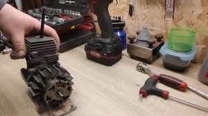 Stihl FS 38 szétszerelés / disassembly Part 5 - kuplung leszerelés