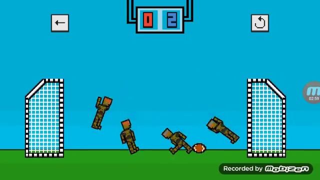 Играем в месте с другом stupid soccer смотреть онлайн
