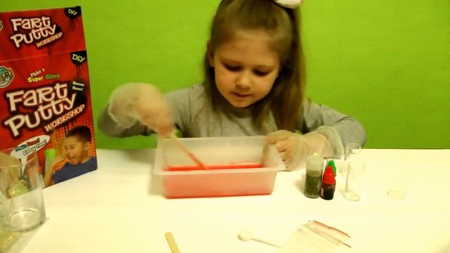 Набор юного химика варим козявки и мега слизь  Set Young Chemist Cook Gnats And Mega Mucus