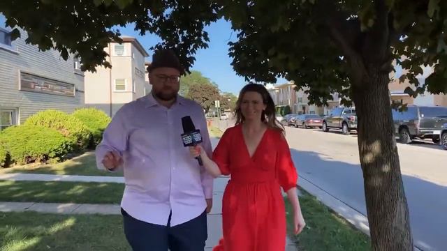 Chicago na piechotę z Kasią Popko i Danielem Pogorzelskim - "Polskie Bloki" w River Grove. смотреть онлайн