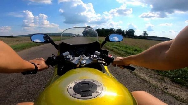 Gopro 4K , покатушка suzuki katana gxf650, hysong gt 650