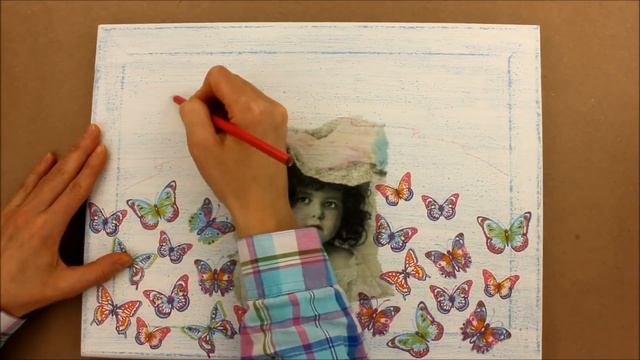 Decoupage Canvas - Diy Wall Art Canvas - Decoupage Tutorial - Decoupage For Beginners