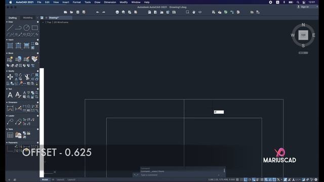 AutoCAD 2021 | Totul de la 0 | Exercițiu pentru începători 3 | Limba română смотреть онлайн