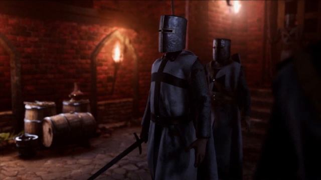TEUTONIC CASTLE | Anthems Of The Teutonic Order, Burning Torches Sound | ASMR Ambience смотреть онлайн