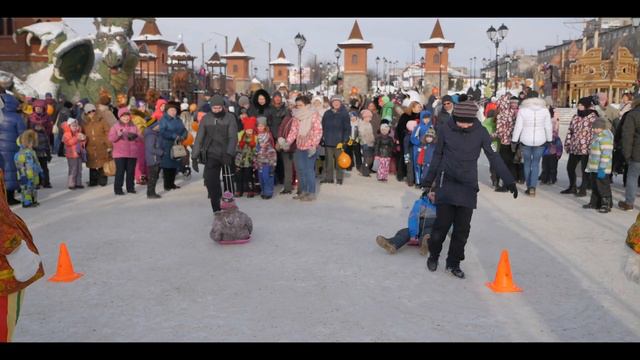 Как Ленинский Дом культуры города Мурманск Масленицу провожал. смотреть онлайн