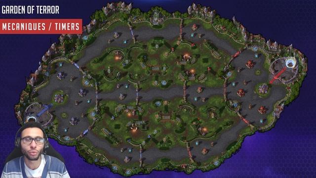 HEROES OF THE STORM FR ►GUIDE MECANIQUES / TIMERS / GARDEN OF TERROR смотреть онлайн