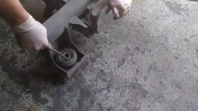 VW T5. Сняли коробку DSG. Диагностика сайлентблоков подрамника. смотреть онлайн