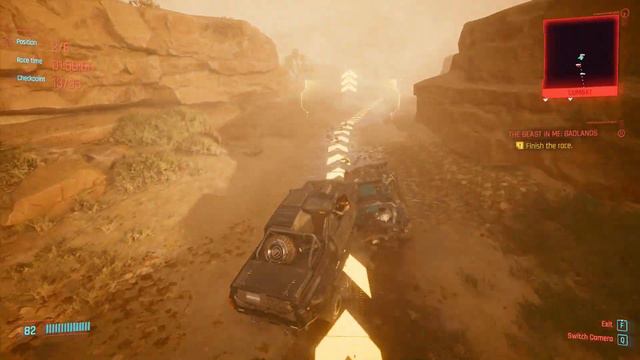 Complete the qualifying races Cyberpunk 2077 смотреть онлайн