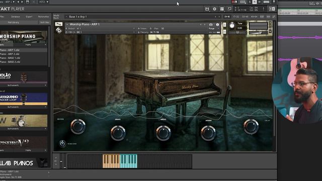 Worship Piano Loop V1 - Simplesmente Demais | Kontakt | ED Tutoriais смотреть онлайн