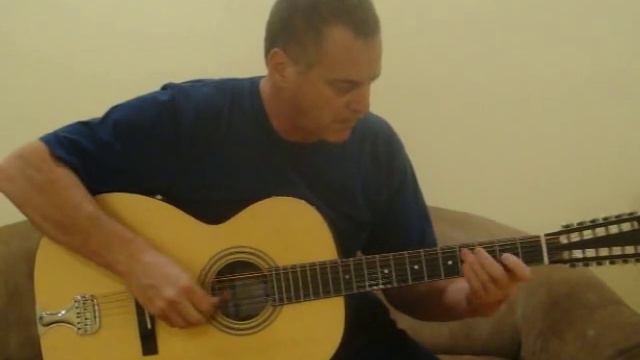 Brad Goodman Mississippi Blues-2 Stella 12 string repro guitar смотреть онлайн