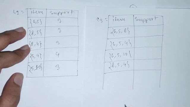 Apriori algorithm example-2 in data mining in bangla/Data mining tutorial in bangla смотреть онлайн