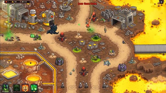 Kingdom Rush Vengeance Clockwork Factory Heroic Hero Beresad (Level 5) смотреть онлайн