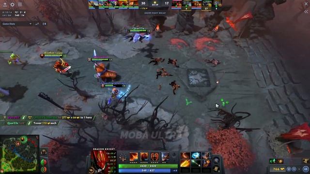 Dota 2 Dragon Knight Rampage 2022 #1 смотреть онлайн