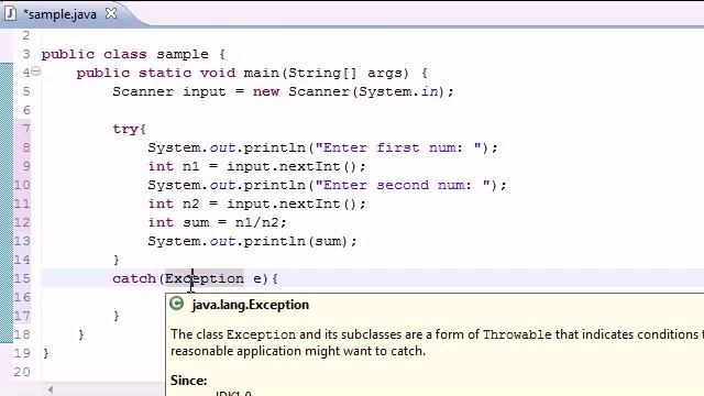 Java Video Tutorial Part 82 | Exception Handling смотреть онлайн