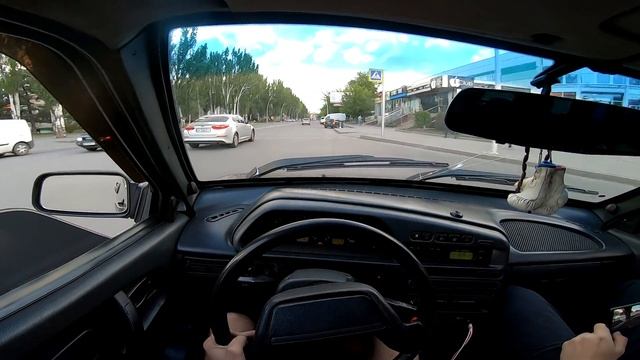 Лютые шашки по городу на ВАЗ 2115 смотреть онлайн