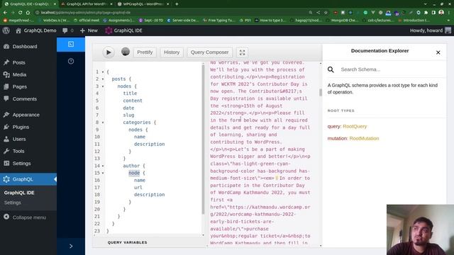 GraphQL in WordPress || Integrating GraphQL in WordPress || WordPress and GraphQL || WPGraphQL смотреть онлайн
