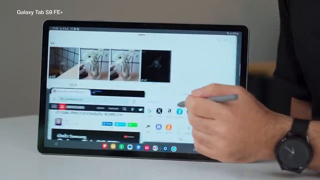 รีวิวแท็บเล็ต Galaxy Tab S9 FE+ เทียบกับ iPad Air 5 ตัวไหนคุ้มกว่ากันนะ смотреть онлайн