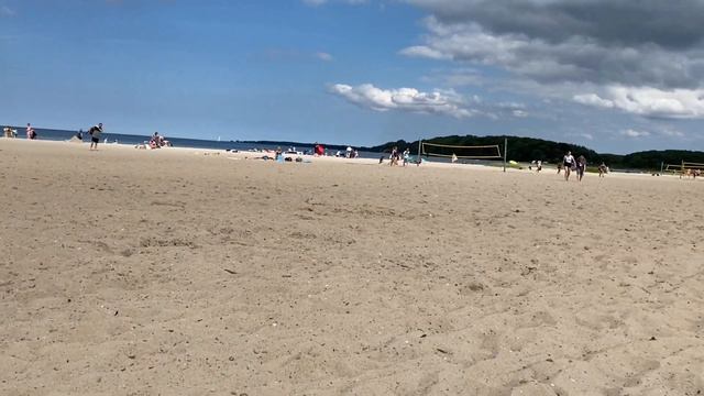 Eckernförde Strand Ostsee Beach in North Germany смотреть онлайн