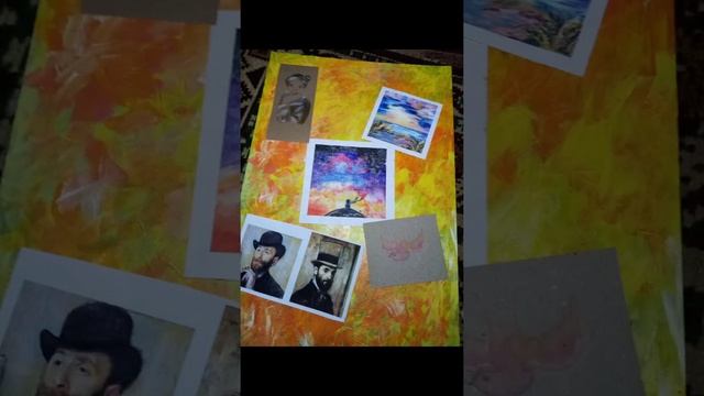 Как сделать панно, плакат, фон для рисунков, фоточек :) смотреть онлайн