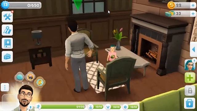The Sims 4 Мобильная версия #5 Симс Mobile [Малыш - Тоддлер]