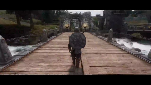 Ultra Modded Skyrim 2019 - Walking Through The Map Timelapse смотреть онлайн