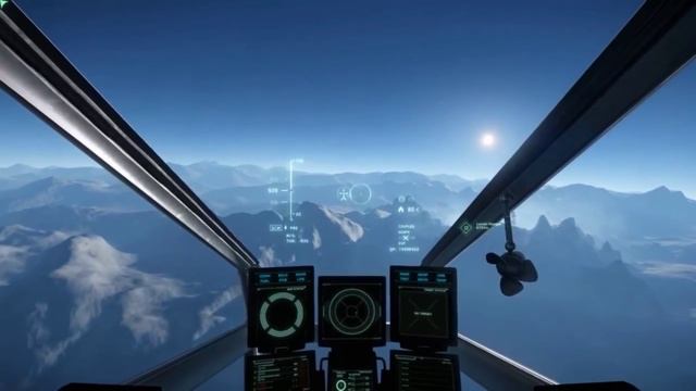 Star Citizen - 1st seamless procedural planetary landing gameplay смотреть онлайн