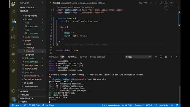 Next-translate 1.0 demo - I18n your Next.js +10 pages in an easy way смотреть онлайн