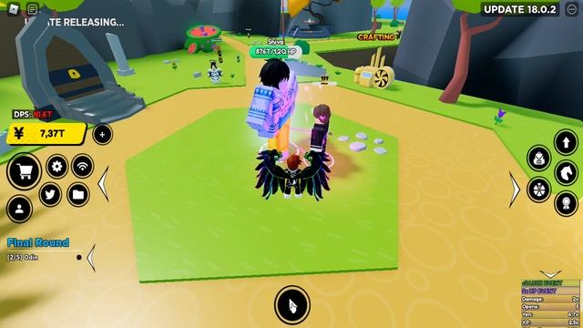 AIZEN/EIKO *SHINY* SHOWCASE | ANIME FIGHTERS - ROBLOX смотреть онлайн