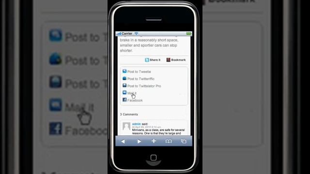 WPtap Pages-Mobile Theme for WordPress смотреть онлайн