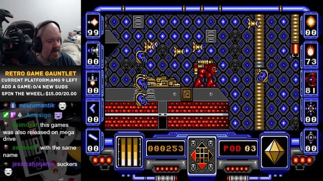 Retro Game Gauntlet: Custodian aka Kalishnakov (Amiga) смотреть онлайн