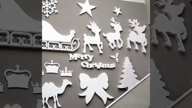 Новогодние украшения быстро и не дорого ! Фигуры из пенопласта смотреть онлайн