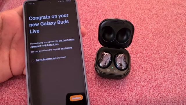 How to connect Galaxy Buds Live to Samsung Galaxy phone | and setup смотреть онлайн