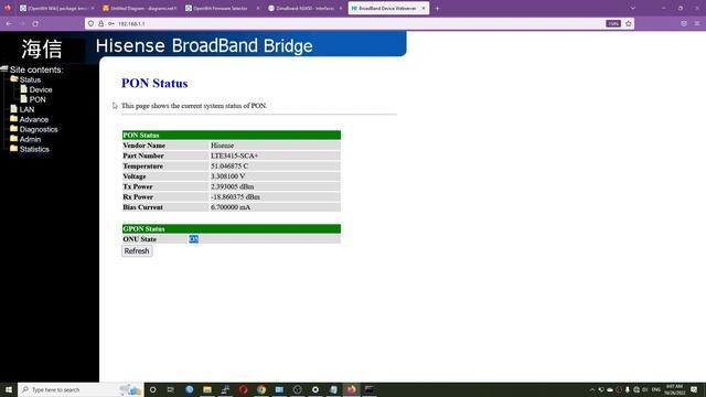 Replace ISP ONT/ONU with PON Stick (SFP Module) - Hisense GPON LTE3415 and OpenWRT смотреть онлайн