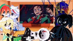 [ Sans au's react to demon slayer ] [ part 2 ] [ undertale au's ] [ Gacha club ]