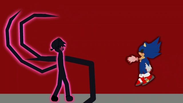 sonic exe vs (fnf) evil bf /corrupted bf (stick nodes) смотреть онлайн
