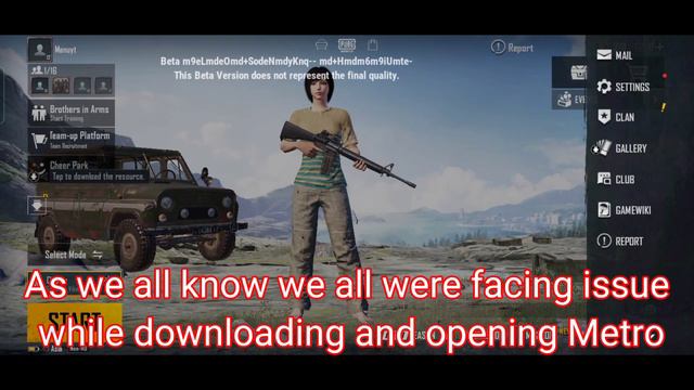 Metro Royale 2.0 Removed from Beta 1.6.2 Once Again/ Reason why they removed metro #manugamingyt смотреть онлайн