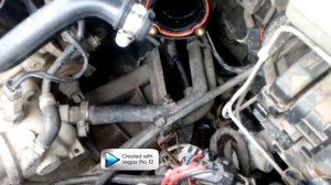 Альфа Ромео 156 1,8 t.s Замена датчика коленвала СВЕРХУ!!!