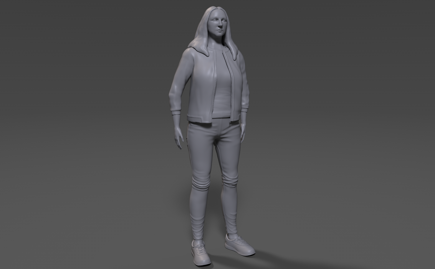 3D скульпт (женщина)