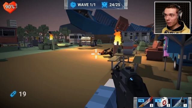 ZOMBIE WORM BOSS vs NEW AK (The Walking Zombie: Dead City Funny Gameplay) смотреть онлайн