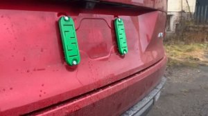 Адаптер (переходник) Haval Jolion под номерной знак (номерные рамки).