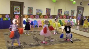 Танцы для детей в детском саду. Танец  "Мы танцуем Буги Вуги". Праздник Весны. Дети  3-4. Младшая г