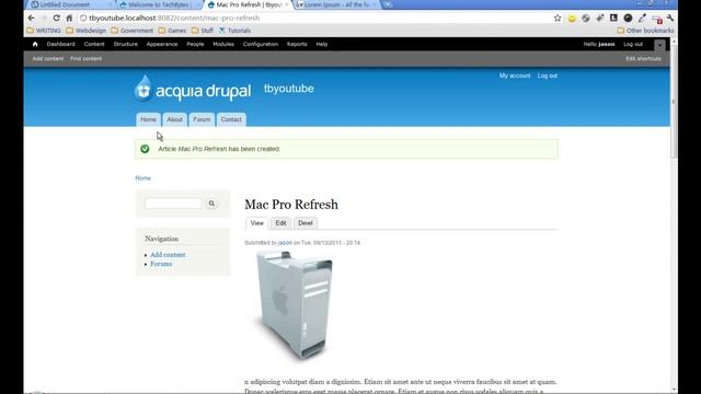 Создание темы Drupal на основе HTML шаблона часть 2 смотреть онлайн