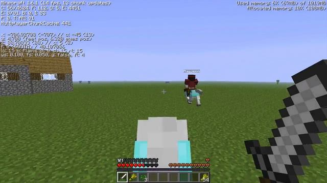 Minecraft Mini-Game: HORSE JOUSTING! смотреть онлайн