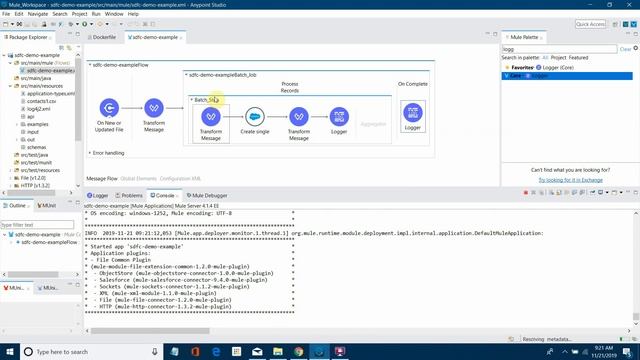 Batch Processing With Mulesoft | Mule 4 Salesforce Connector | Batch Aggregator | File Connector смотреть онлайн
