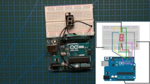 Семисегментный светодиодный индикатор. Распиновка. Подключение к Ардуино.