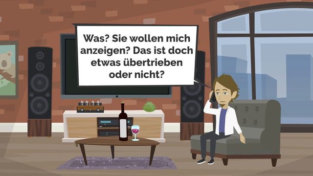 Die Musik war zu laut | Like Germans | Deutsch lernen mit Dialogen смотреть онлайн