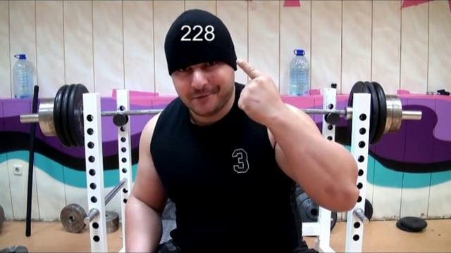 Юрий Диоген. Жим лежа 230 кг смотреть онлайн