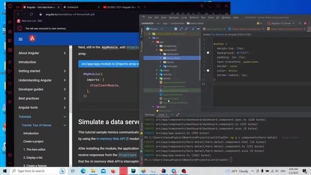 0:02 / 0:51 Angular Tour of Heroes. Фильтруем базар героев без регимтрации и смс смотреть онлайн