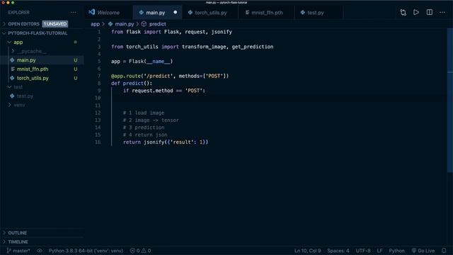 Create & Deploy A Deep Learning App - PyTorch Model Deployment With Flask & Heroku смотреть онлайн