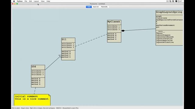 Pynsource (UML for Python) Tutorial 1 - Basic Usage смотреть онлайн